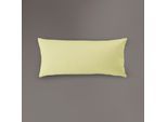 Kissenbezug IRISETTE "Lumen 8129", gelb (vanill), B:40cm L:80cm, Interlock-Jersey, Obermaterial: 100% Baumwolle, Kissenbezüge, Kissenbezug, hochwertig und traumhaft weich