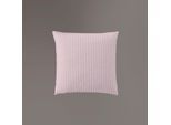 Kissenbezug IRISETTE "Lumen 8129", lila (mauve), B:40cm L:40cm, Interlock-Jersey, Obermaterial: 100% Baumwolle, Kissenbezüge, Kissenbezug, hochwertig und traumhaft weich
