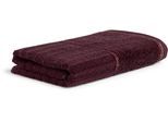 Handtuch MÖVE "Vibrant Opulence Ombre", burgundy, B:50cm L:100cm, Walkfrottier, Obermaterial: 65% Baumwolle, 35% Viskose, Handtücher, aus Baumwolle und Lyocell gefertigt