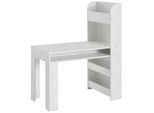 Jugendschreibtisch ca. 90x50x110 cm Weiß