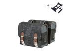 BASIL Doppelpacktasche "Bohème - Double Bag MIK 2.0" , charcoal