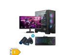 Entry Gaming Komplett-PC AN395 - RTX 3050 - Ryzen 5 5600X - 480 GB NVMe - 16GB RAM - Windows 11