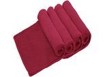 Handtücher OTTO HOME "Parris, diverse Größen, ideal als Sporthandtuch, Reisehandtuch", beere, B:140cm L:70cm, Microfaser, Mikrofaser, Handtücher, sehr leicht, kompakt, schnelltrocknend, Mikrofaser, mit Waffelmuster