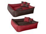 BedDog 2in1 Hundebett waschbar Hundekissen mit Rand Hundesofa