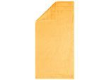 Handtücher EGERIA "Prestige", gelb, B:50cm L:100cm, Walkfrottee, Obermaterial: 100% Baumwolle, Handtücher, Uni Programm mit Streifenbordüre, SUPIMA Baumwolle