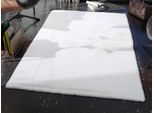 Hochflor-Teppich OCI DIE TEPPICHMARKE "ROCKY SOFT", beige (creme, weiß), B:67cm H:35mm L:130cm, Polyester, Teppiche, Kunstfell, weich, kuschelig, maschinell gewebt, Kaninchen Haptik
