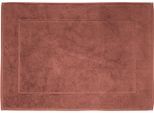 Badematte FRAMSOHN FROTTIER "Uni Basic Hotelmatte" Gr. 4, orange (terrakotta), H:11mm, Baumwolle, Badematten, Badematte, große Farbpalette, Hergestellt in Österreich, Badezimmerteppich