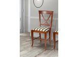 Esszimmerstuhl HOME AFFAIRE "Michaela", braun (nuss, nuss), B:44cm H:92cm T:39cm, Massivholz, Stühle, Esszimmerstuhl, Breite 44 cm
