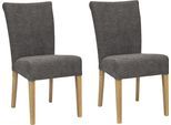 Home affaire Esszimmerstuhl "Queen Polsterstuhl BESTSELLER" (Set) 2 Stk.verschiedene Bezüge, Gestell Massivholz