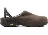Roa Slipper & Pantoletten - Fedaia Taupe Sherpa - Gr. 45 (EU) - in Grau - für Damen
