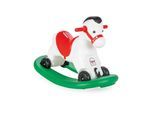 Rocking Horse mit Musik - Schaukelpferd und Rutscher 2 in 1 mit Rollen bis 50 kg