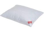 Naturfaserkissen HEFEL "Wellness Retreat", weiß, B:80cm L:80cm, Bezug: 100% Baumwolle. Bezug Innenkissen: 100% Baumwolle. Füllung Innenkissen: 100% Polyester. Steppfüllung Außenkissen: 70% Lyocell (TENCEL™), 30% Viskose, Kopfkissen
