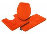 Badematte BRUNO BANANI "Lana, Badvorleger, Badezimmer Teppich" Gr. 11, orange, H:25mm, Polyacryl, Badematten, Badematte, Badteppich, Badematten, unifarben, auch als 3 teiliges Set & rund