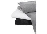 Handtuch WÄSCHEPUR Gr. 2, grau (steingrau), B:100cm L:200cm, Walkfrottee, 100% Baumwolle, Handtücher