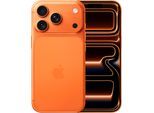 APPLE Smartphone "iPhone 17 Pro", Energieeffizienz: A (A-G), orange (cosmic orange), 256 GB, Mobiltelefone, Topseller