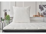 Kopfkissen YATAS BEDDING "Anti-Stress Kopfkissen, 40x80 cm", weiß, B:80cm L:80cm, Kopfkissen Bezug: 59% Baumwolle, 41% Polyester. Füllung: 100% Polyester, Kopfkissen, maximaler Komfort bei minimalem Gewicht