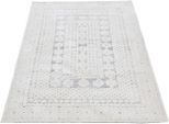 Teppich CARPETFINE "Holly 1", beige (creme,braun), B:160cm H:12mm L:230cm, Polyester, Teppiche, Teppich, Blumen Motiv, Hoch-Tief Struktur, Wohnzimmer