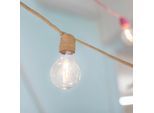 Newgarden Led-Aussenleuchte, Beige, Kunststoff, warmweiß, 800 cm, Lampen & Leuchten, Außenbeleuchtung, Außenleuchten