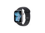 Apple Watch Series 11 GPS 46mm Space Grey Aluminium Case with Black Sport Band - S/M