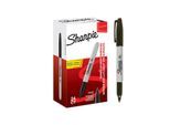 Sharpie Permanent Marker | Marker Stifte mit feiner Spitze | schwarz | 24 Stück Market Set