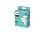 Philips LED-Lampe Spot PAR16 4.7W/827 (50W) 36° 3-pack GU10