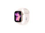 Apple Watch Series 11 GPS 42mm Rose Gold Aluminium Case with Light Blush Sport Band - S/M