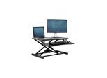 Fellowes Corsivo - standing desk converter - rectangular - black