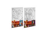 Grafix Sinterklaas Canvas Painting By Numbers