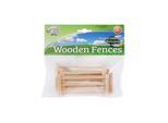 Kids Globe Wooden Fences 1:32 6 pcs.