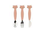Trixie Baby Silicone Dining Set - Mrs. Cat 3pcs.