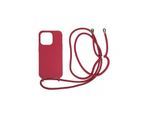 Mobile Origin Lanyard Case - cherry - iPhone 14 Pro