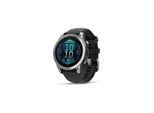 Garmin f?nix E - stainless steel - sport watch with band - black - 16 GB