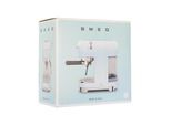 SMEG 50's Style ECF02WHEU - coffee machine with cappuccinatore - 15 bar - white