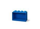 LEGO BRICK SHELF 8 KNOBS - BLUE