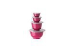 Rosti - Margrethe Bowls - Set of 4 + Lids (Beetroot)