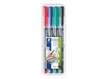 Staedtler Universal pen Lumocolor perm S 4pcs