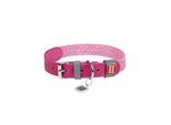 Waudog Classic Dog collar with QR code size M pink