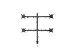 Gembird Adjustable desk 4-display mounting arm