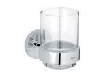 Grohe Essentials, Glas mit Halter, chrom