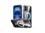 ESR Classic Hybrid (HaloLock) Case with Stand for iPhone 16 (clear)