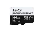 Lexar High-Endurance microSD - 100MB/s - 64GB