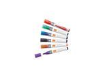 Nobo Liquid Ink Whiteboard Pens Bullet Tip 12 Pack Assorted