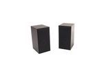 Sbox SP-649 PC speakers in brown wood look - Braun