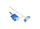 Goki Plastic dustpan handbroom and broom