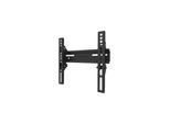 Neomounts WL30-350BL12 - mounting kit - fixed - for flat panel - black 30 kg 55" 100 x 100 mm