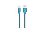 GreyLime Braided USB-A to USB-C Cable Blue 1 m
