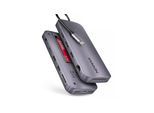 AXAGON Gen2Combo 12-in-1 USB-C 10 Gbps HUB USB-Hubs - USB 3.2 - 12 - Grau