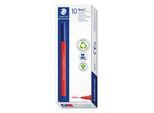 Staedtler Fibre-tip pen Noris.10 pcs red