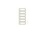 Leitz narrow / short - lever arch label - for A4 C4 - grey (pack of 60)