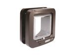 Sureflap Mikrochip Katzenklappe braun